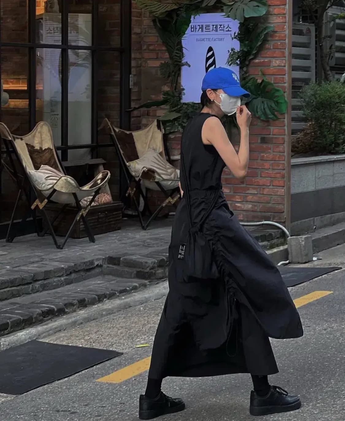 트리밍버드 Belted shirring wrap one-piece 상품이미지1