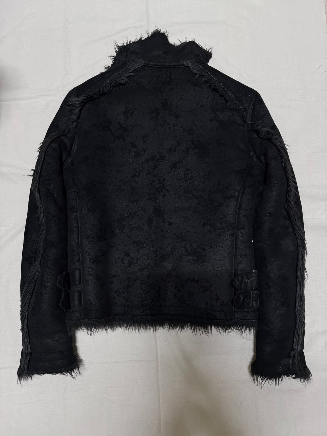 00s dem lovers japanese brand fur jacket 상품이미지5