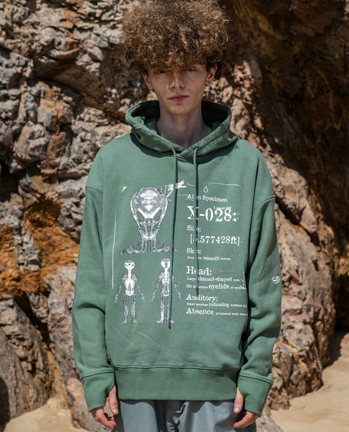 글랙 GHD005 아나토미 레인저 후드 (GREEN) 상품이미지4