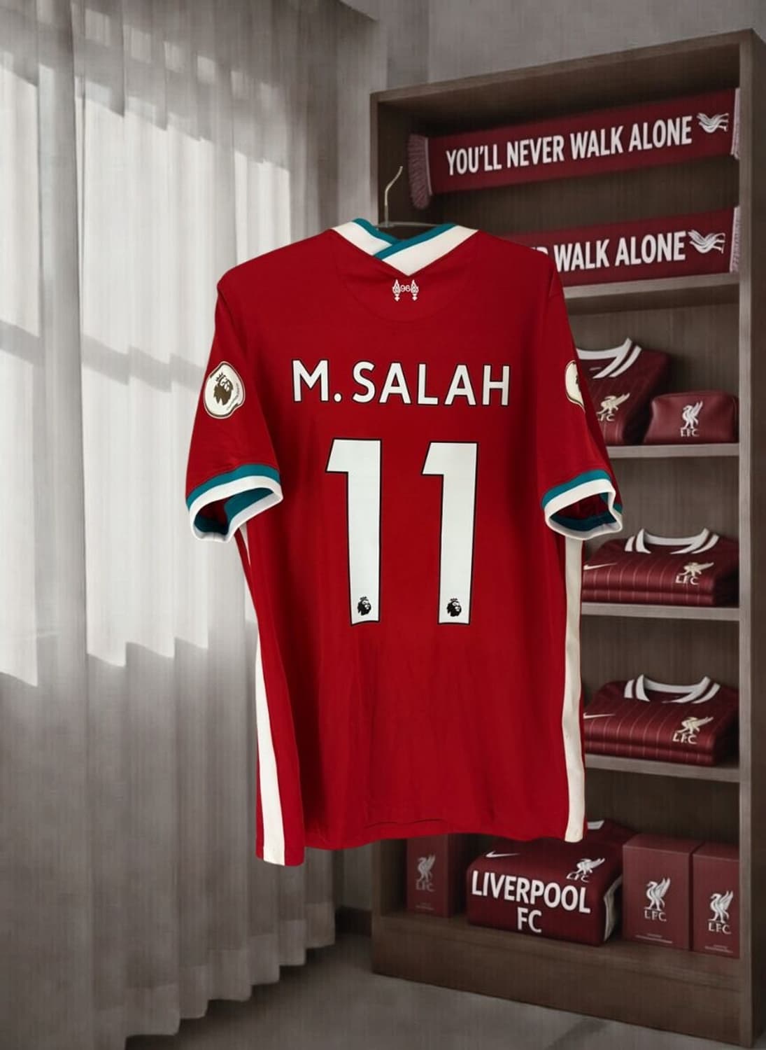 20-21 리버풀 홈 살라 유니폼 정품 상품이미지1