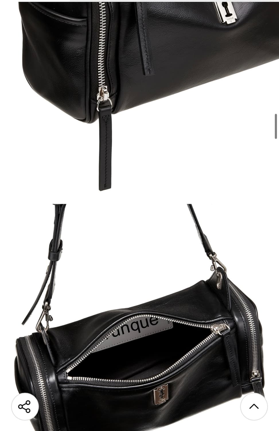 Perfec Multi Pocket Shoulder S Black 상품이미지4