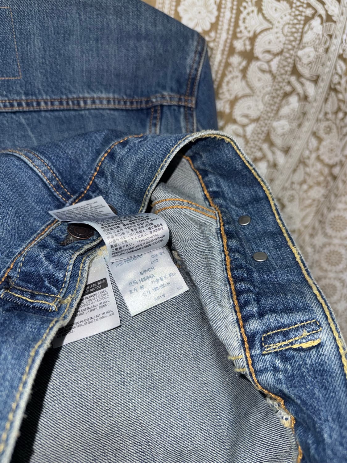 리바이스 데님 트러커 청자켓 상품이미지7