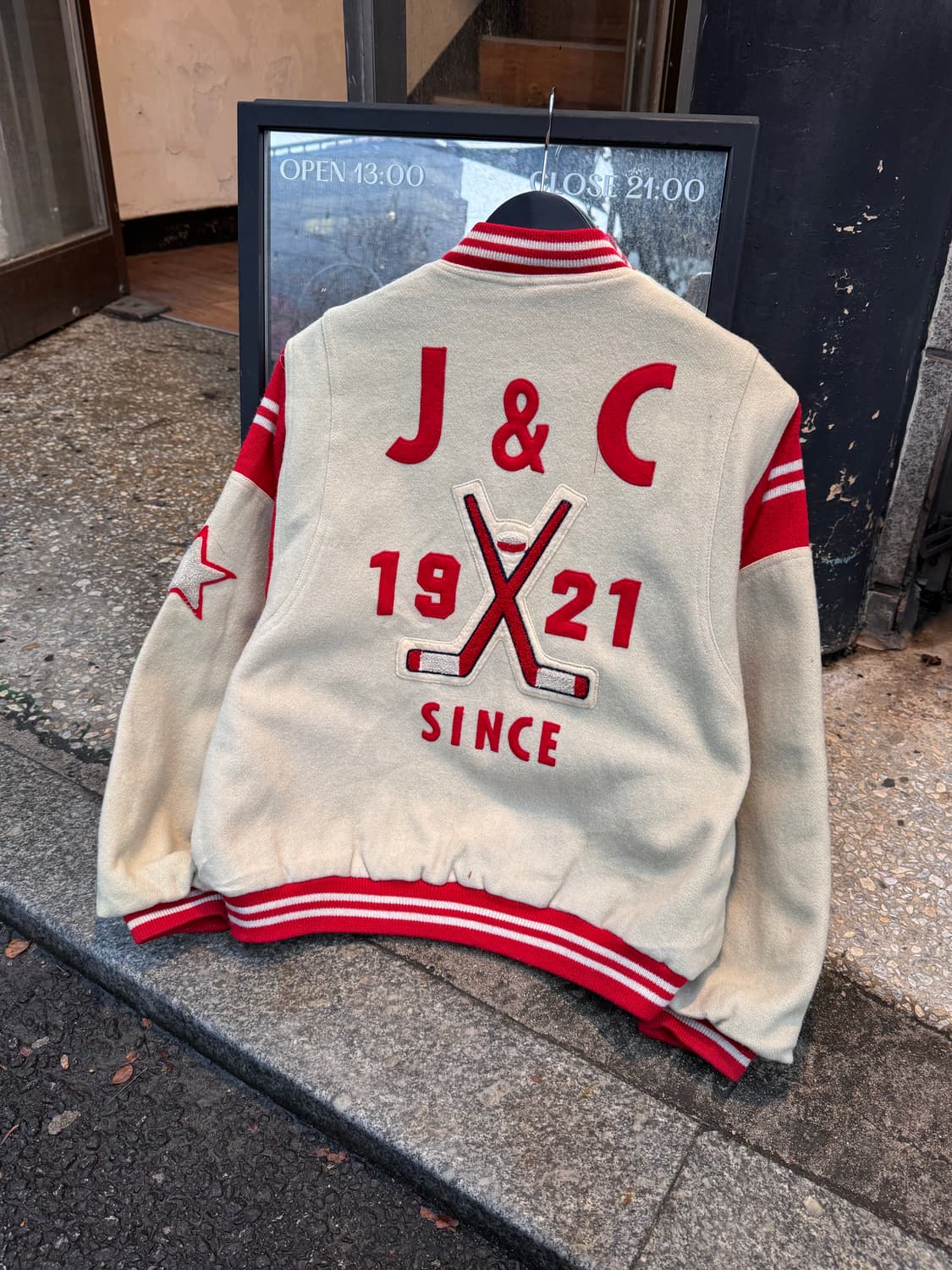 80s 아이스하키 빅토리 울 바시티자켓  상품이미지1