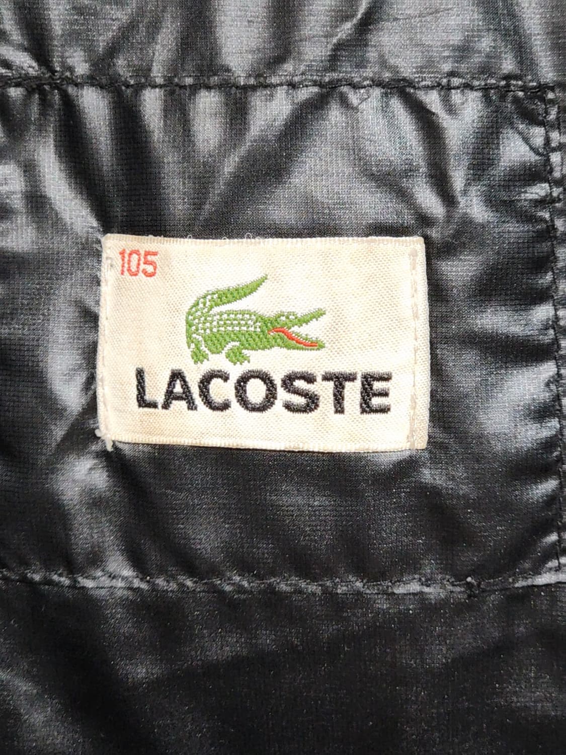 (105) 라코스테 오리털 패딩조끼 블랙 다운 베스트  상품이미지3