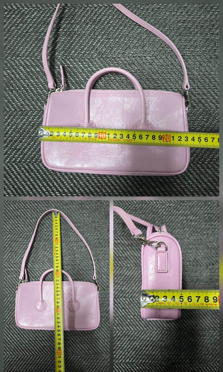 마지셔우드 지퍼 스몰 핑크 크링클 백 상품이미지10