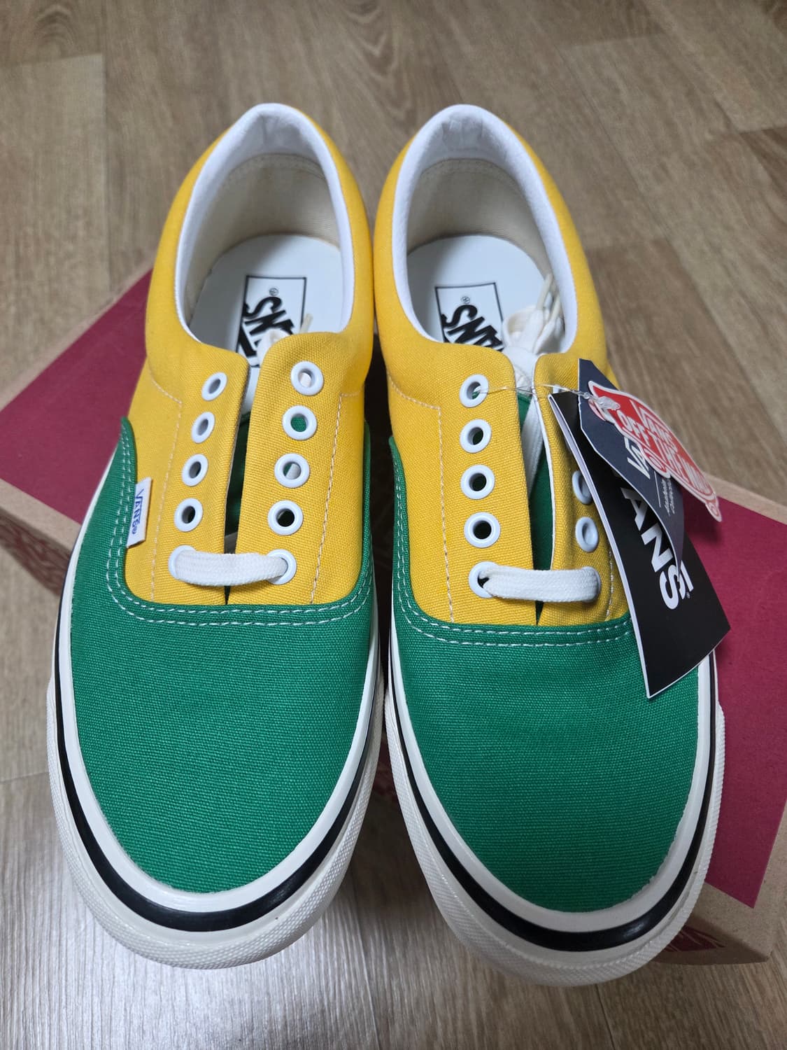 [265] 반스 에라 95 DX '에메랄드 옐로우 네이비' 상품이미지1