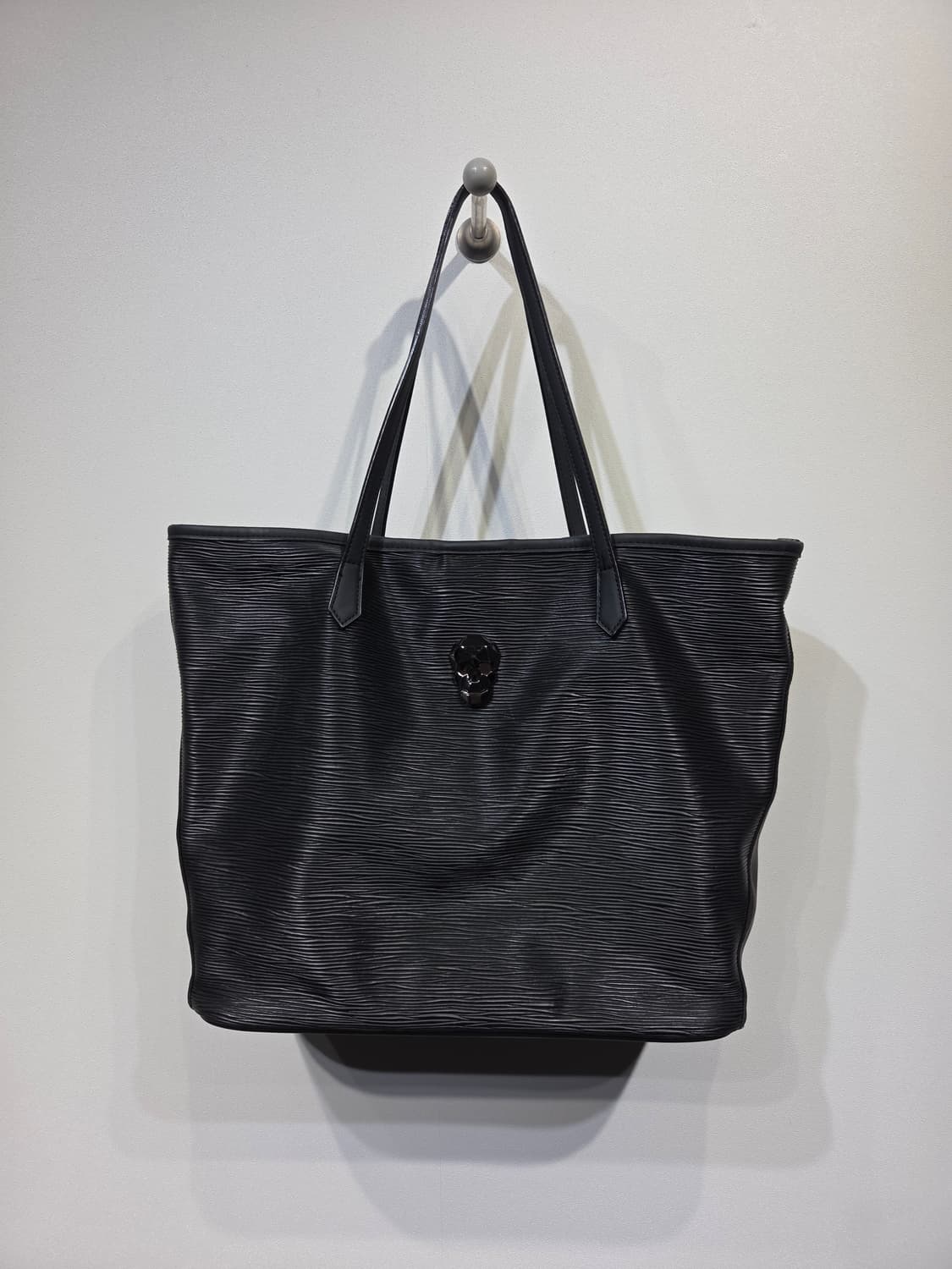 AMAZINGCRE 어메이징크리 알렉스 스컬 빅로고 토트백 상품이미지2