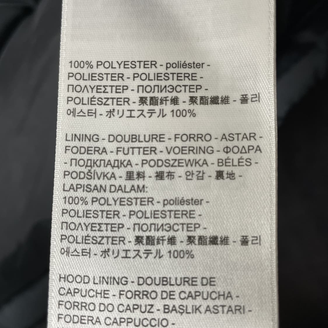 LEVI'S  리바이스 빈티지 블랙 후드 다운자켓 A00311 상품이미지9