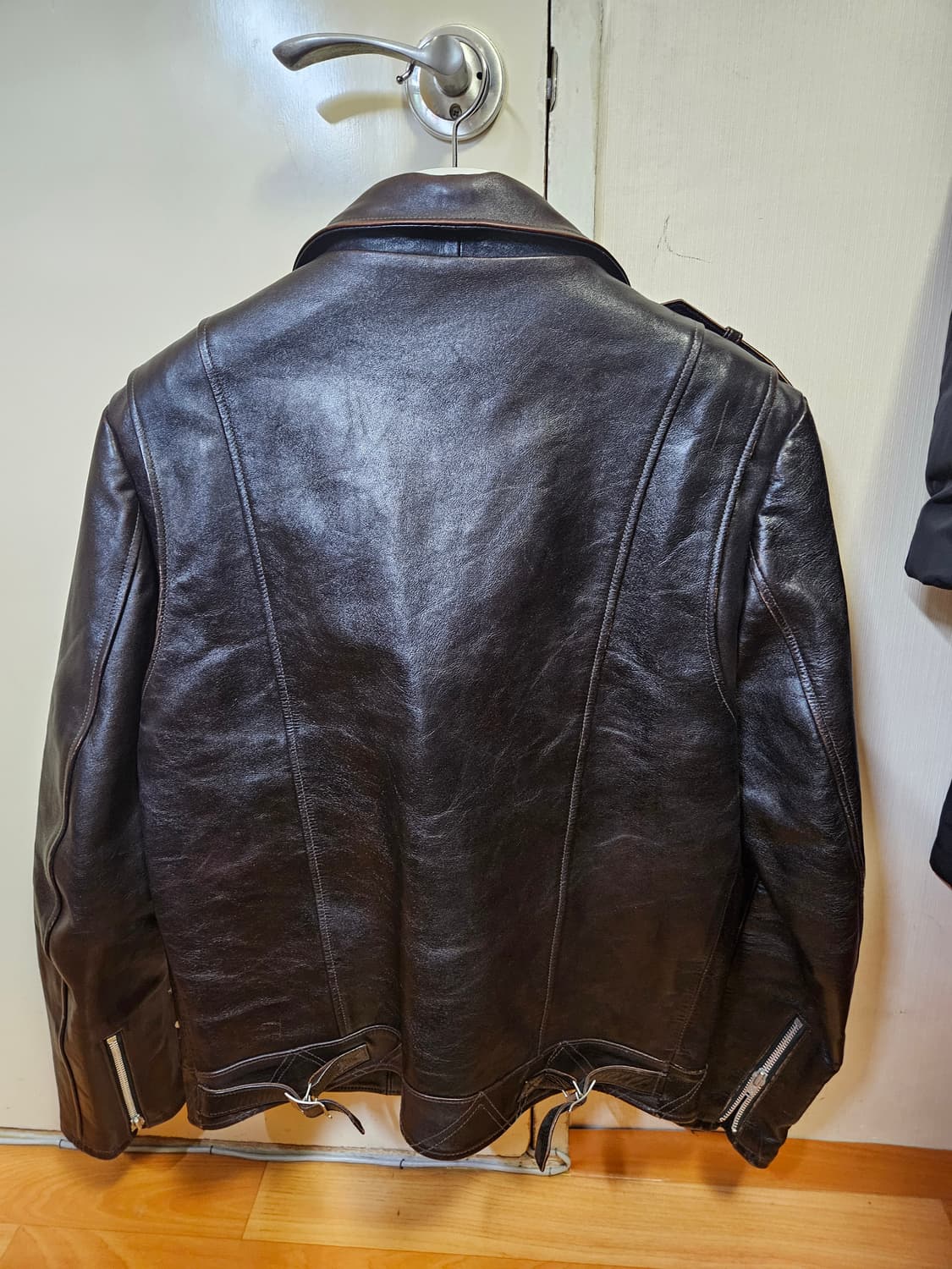 100 L ~ 105 XL) 디아프바인 조니 말가죽 말가죽 신키피혁 더블 상품이미지2