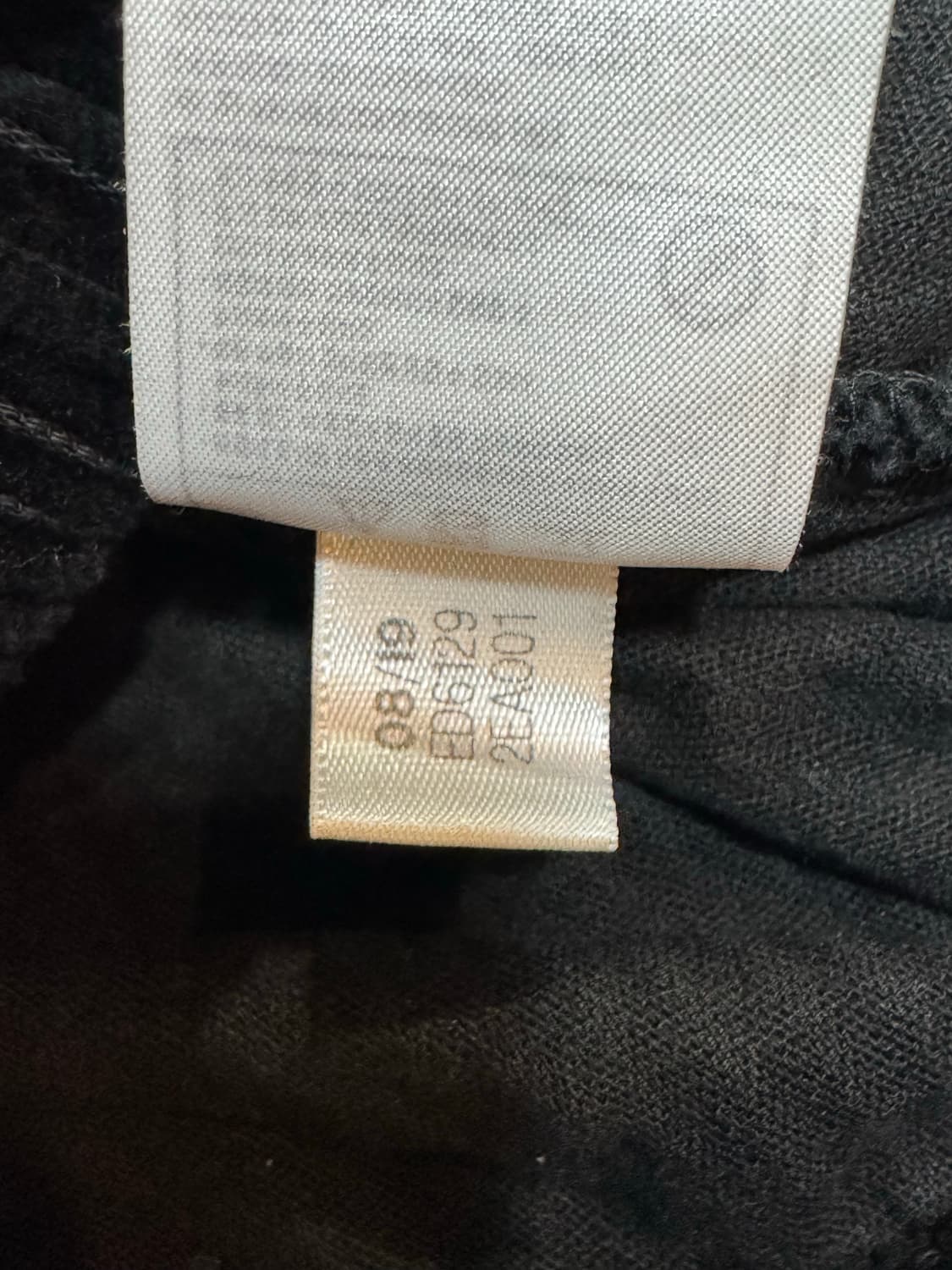 1회착 아디다스 코듀로이 벨벳 하프집업 아노락 / L  상품이미지5