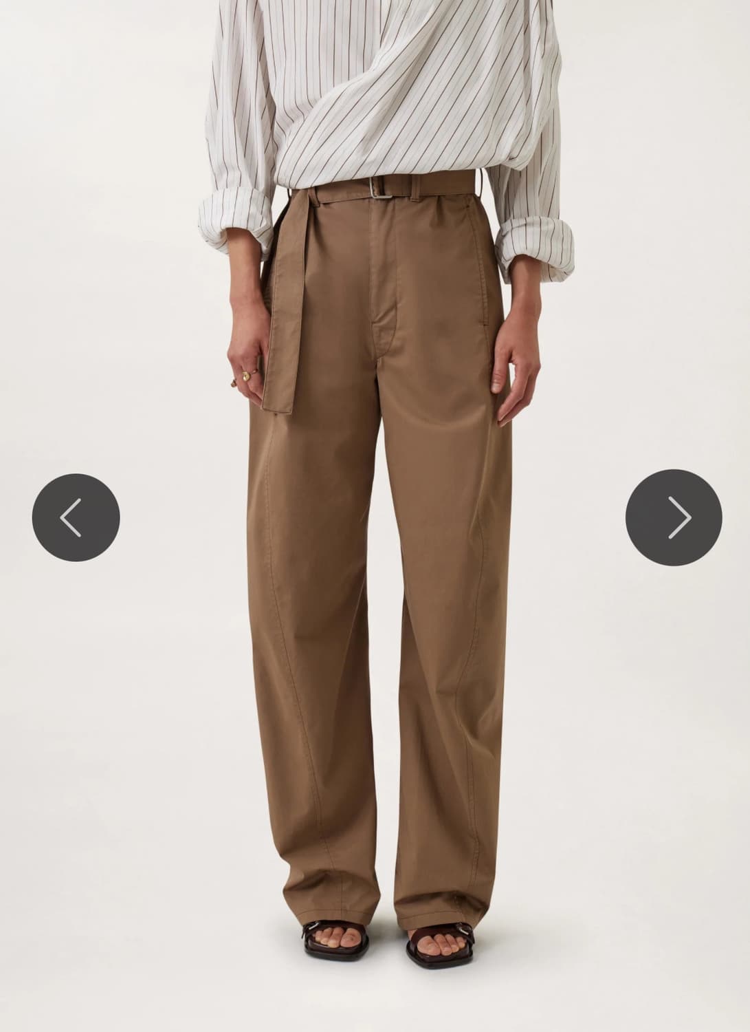 르메르 트위스티드 벨트 팬츠 (유니섹스) 상품이미지3