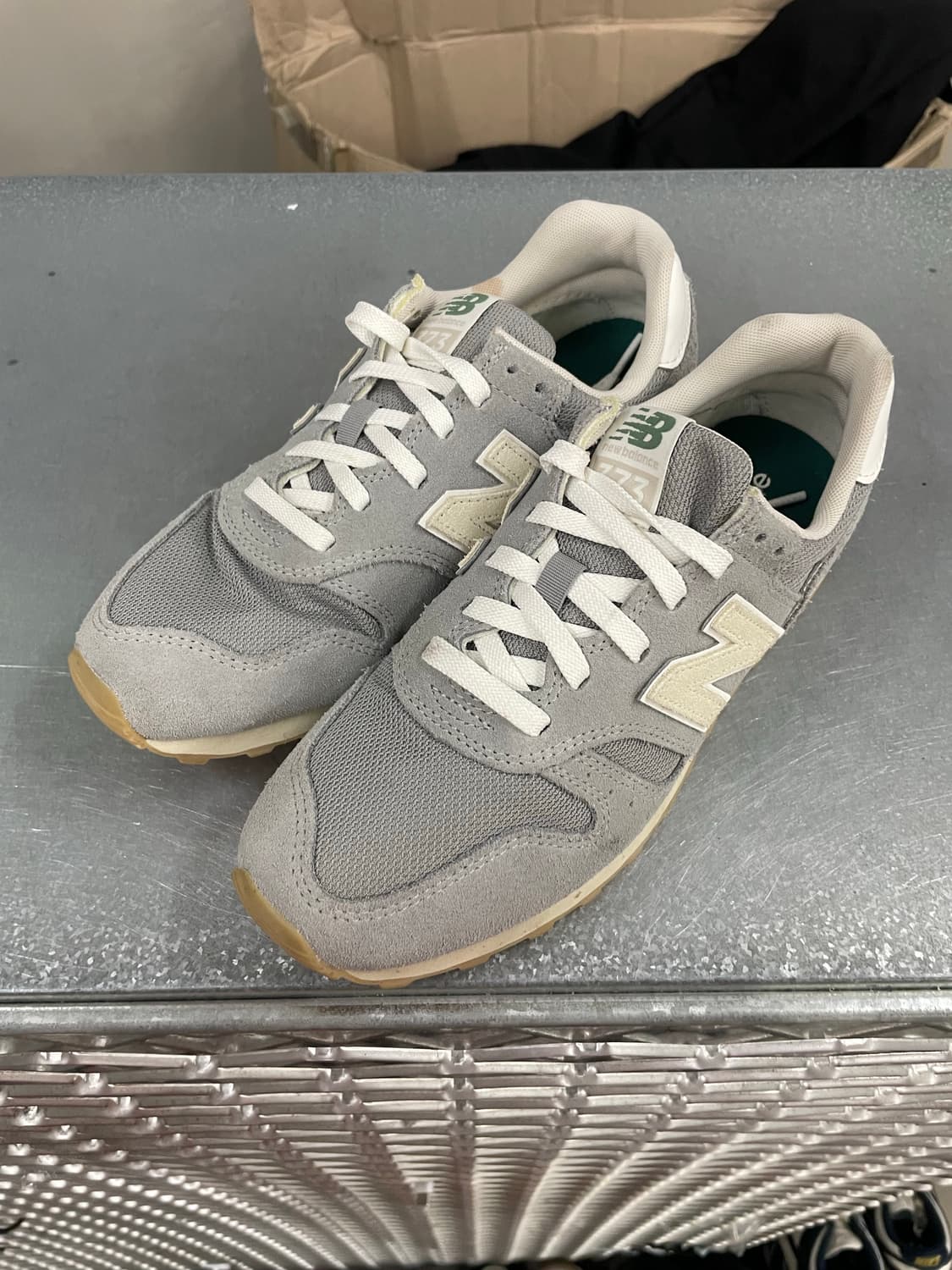 뉴발란스 373 그레이 화이트 250 상품이미지2