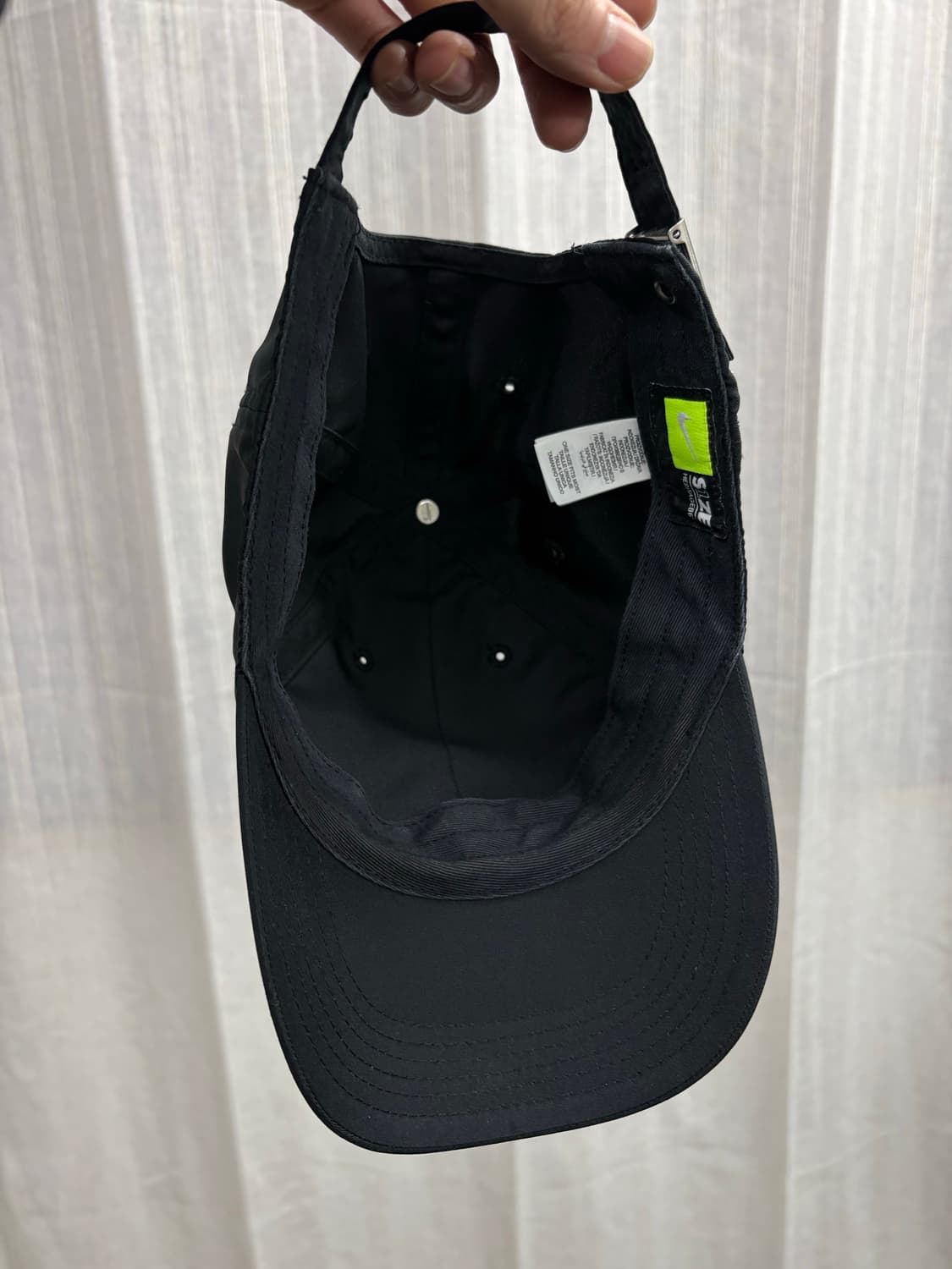 나이키 드라이핏 메탈 크롬 스우시 러닝 볼캡 모자 상품이미지4