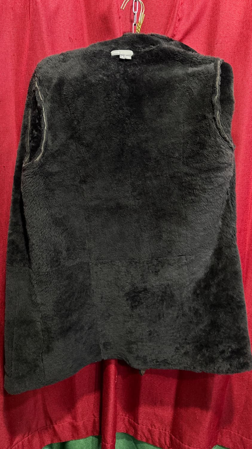 빈스 후드 무스탕 코트 S 상품이미지5