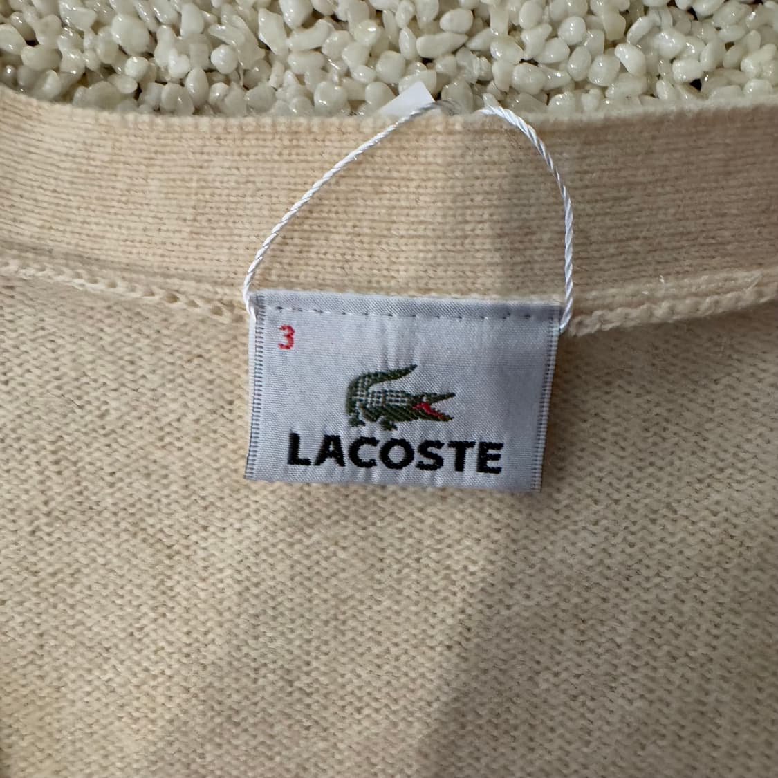 라코스테 긴팔 가디건 ⭐️284 상품이미지3