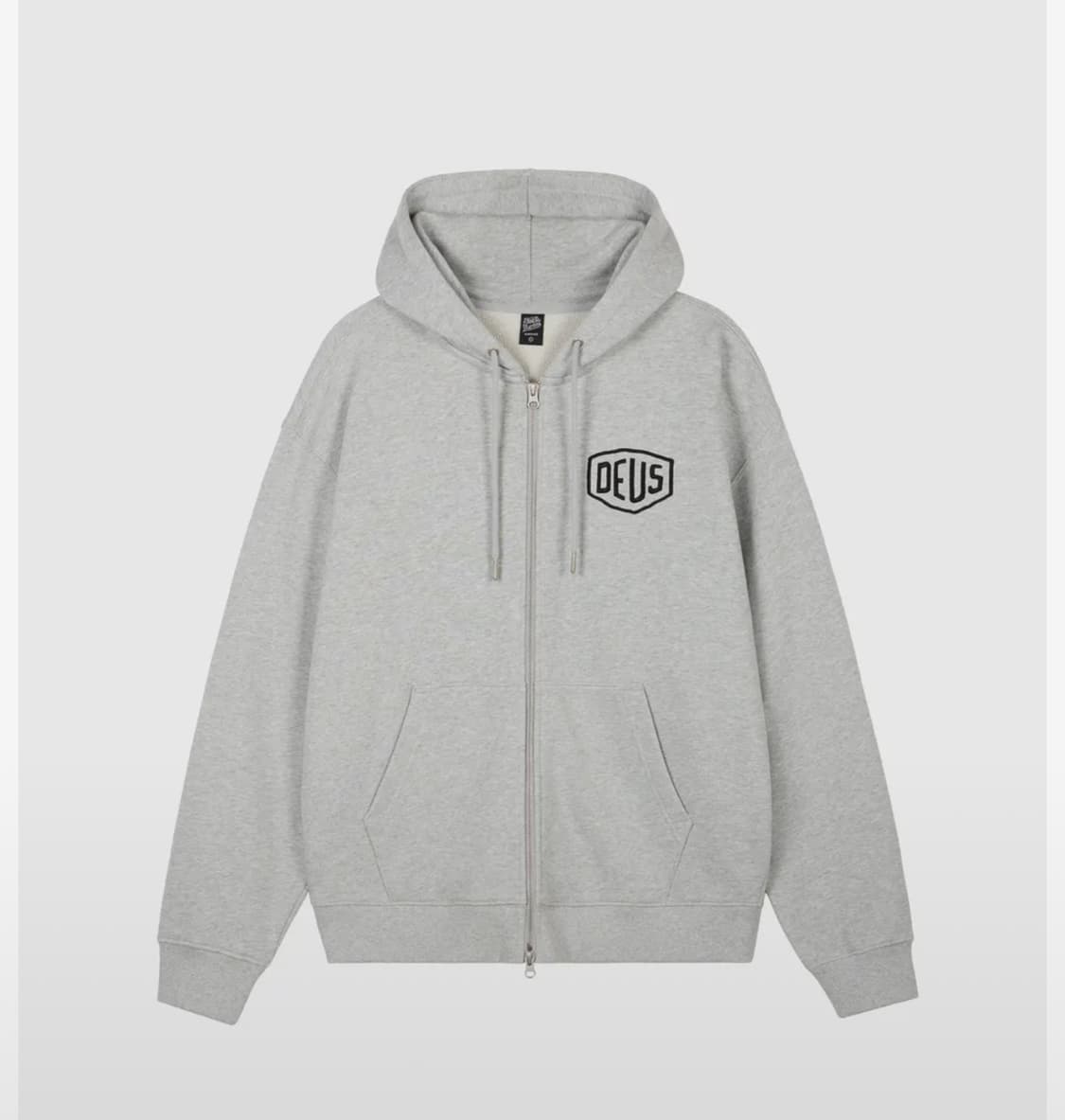 새상품) 데우스 엑스 마키나 후드집업 그레이 M 상품이미지1