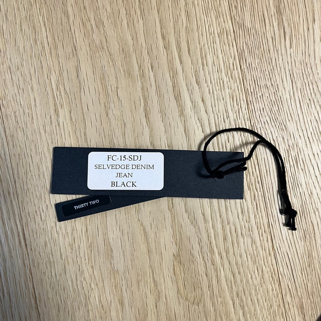 피어오브갓 4th 컬렉션 블랙 셀비지 데님 상품이미지9