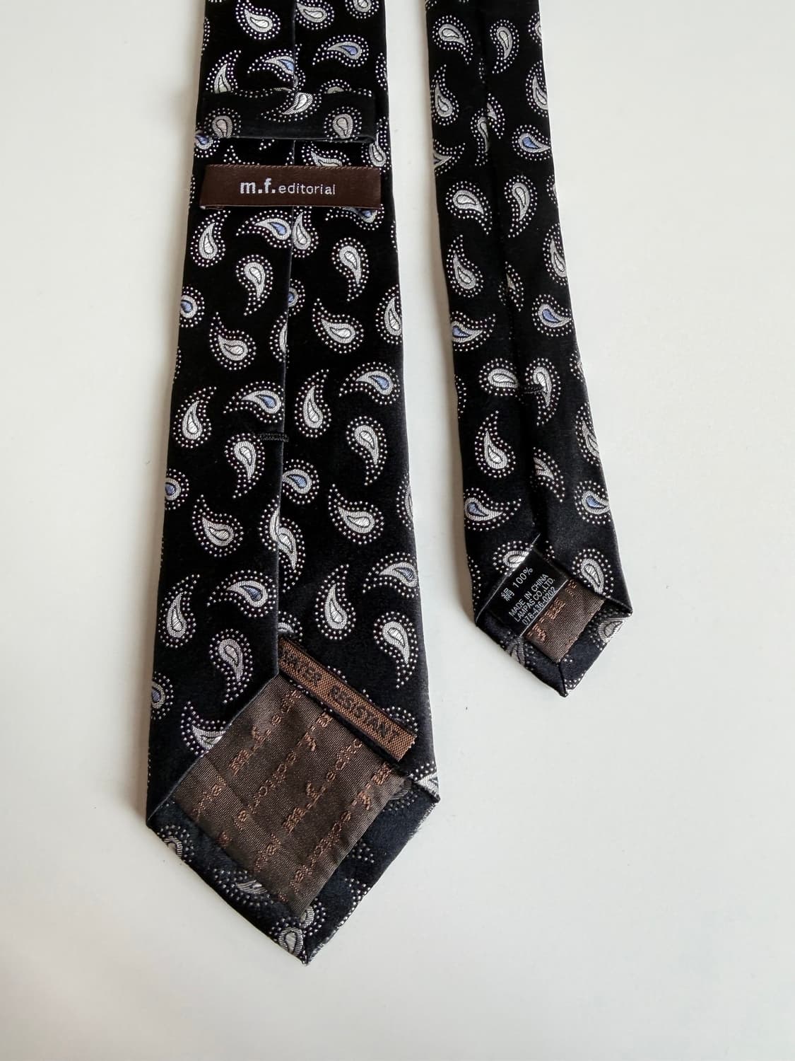 엠에프 에디토리얼(m.f. editorial) 실크 넥타이 7cm 상품이미지5