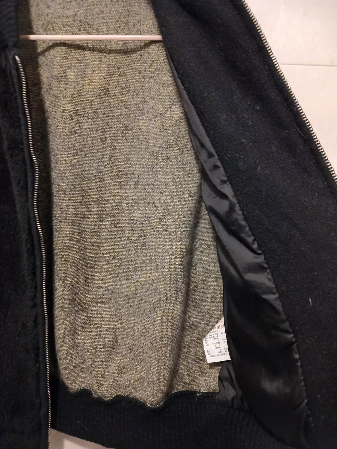 베네통 정품 여성 양모 100% 소재 조끼 42 사이즈 상품이미지4