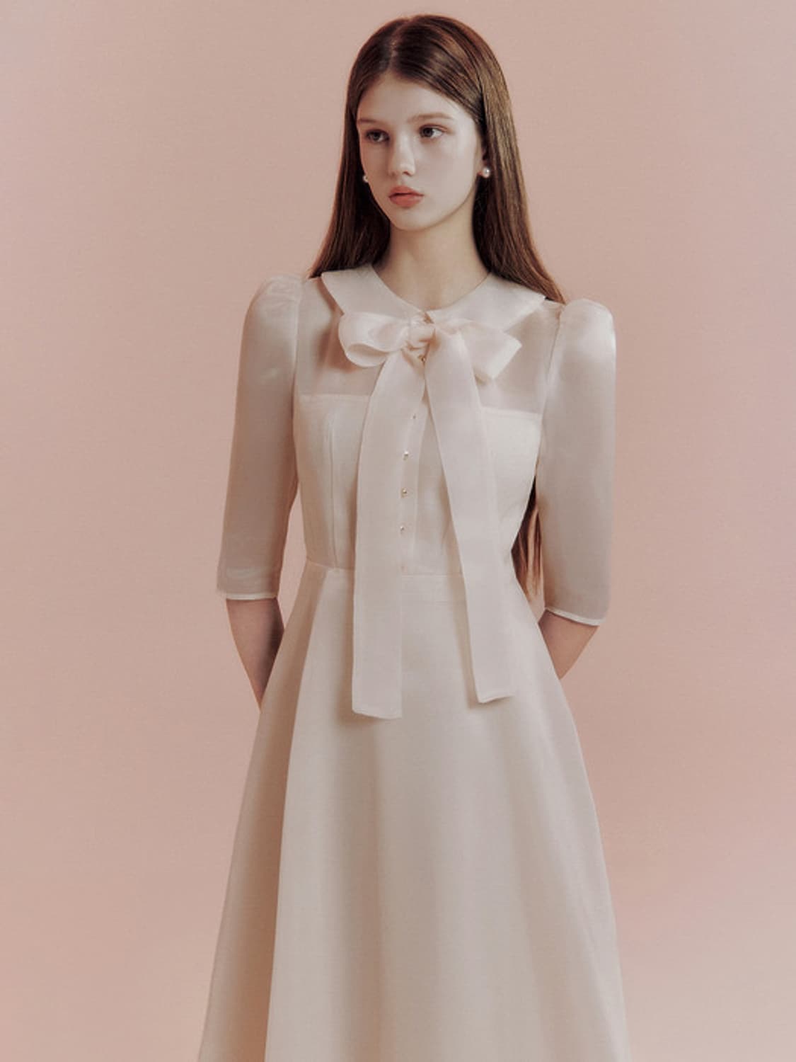 이바나헬싱키 핏시 pitsi dress 라이크핑크 상품이미지1