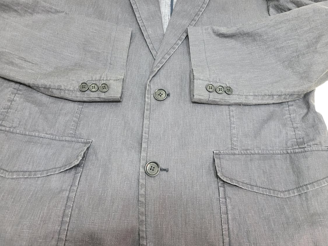 Henry Cottons 헨리코튼 린넨 블레이저 자켓 / 남 105 달걀 상품이미지4