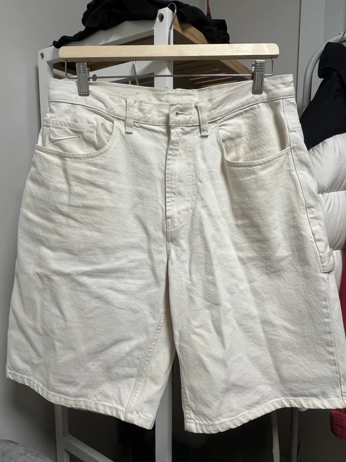 슈프림 x 나이키 데님 쇼츠 내츄럴 - 24SS 상품이미지7