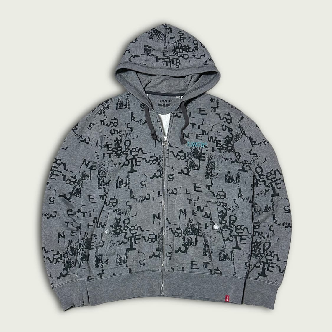 00's 리바이스 레터링 후드 상품이미지1