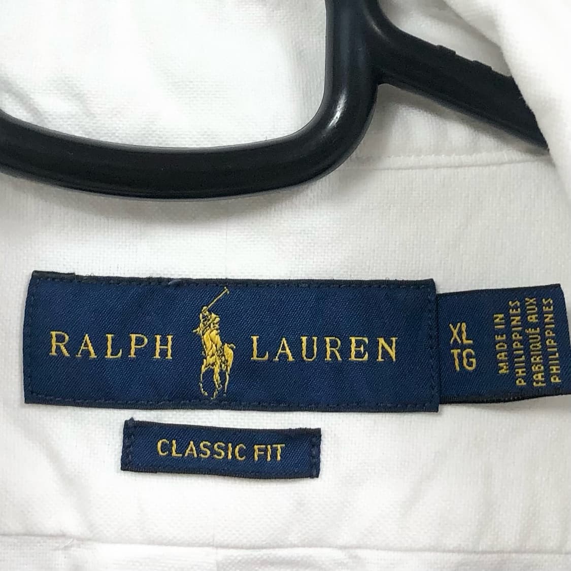 XL 폴로 옥스포드 화이트 셔츠 상품이미지3