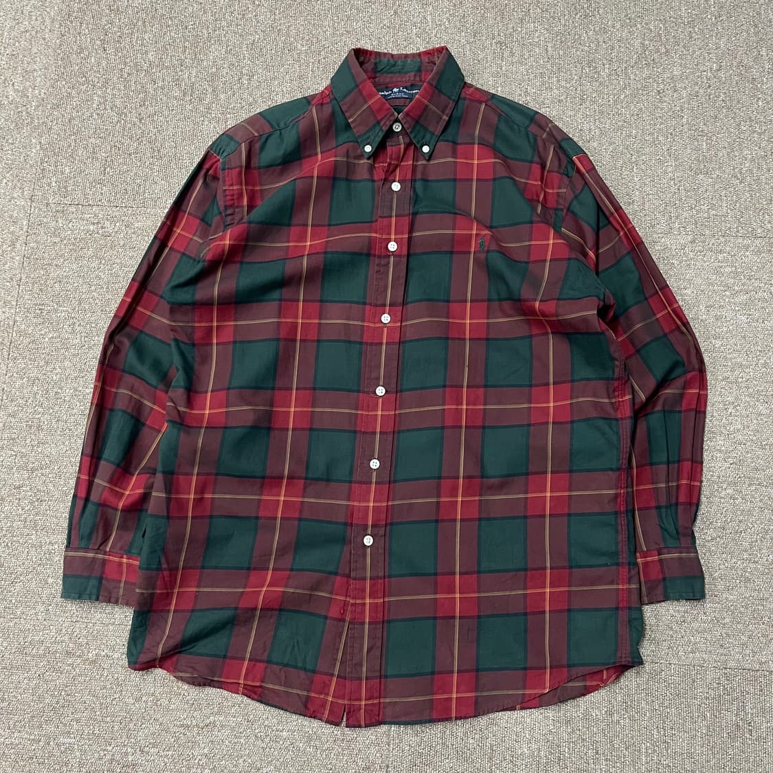 폴로 랄프로렌 체크셔츠 상품이미지2