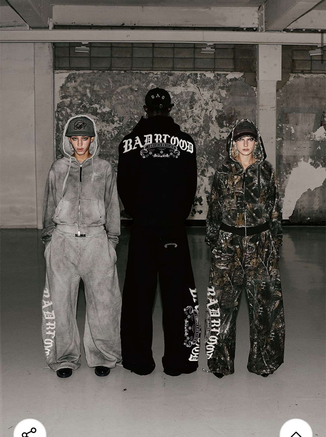 배드블러드 미스틱 셋업 상품이미지3