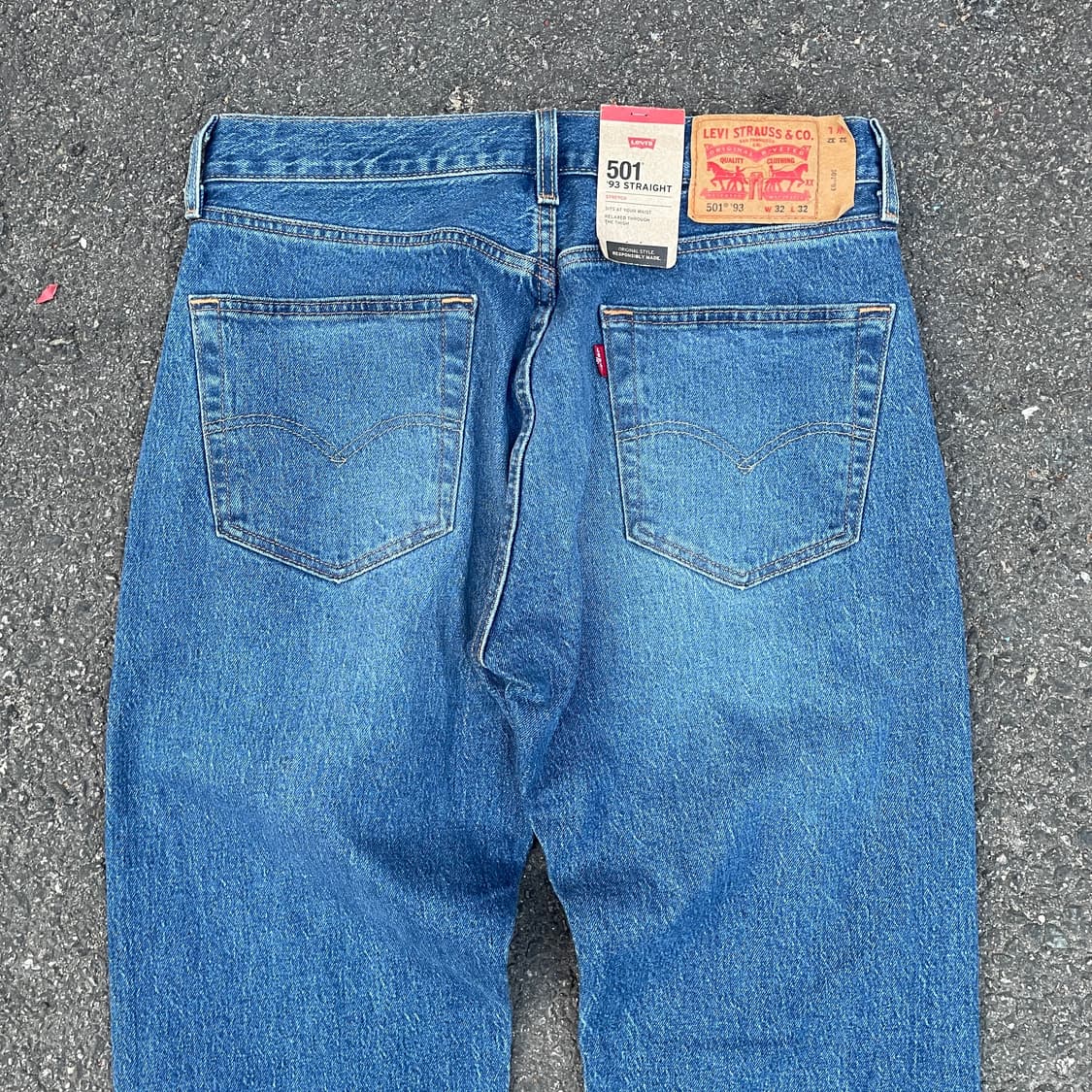  리바이스 새재품 501 스트레이트 데님 팬츠 청바지 W32 32 상품이미지3