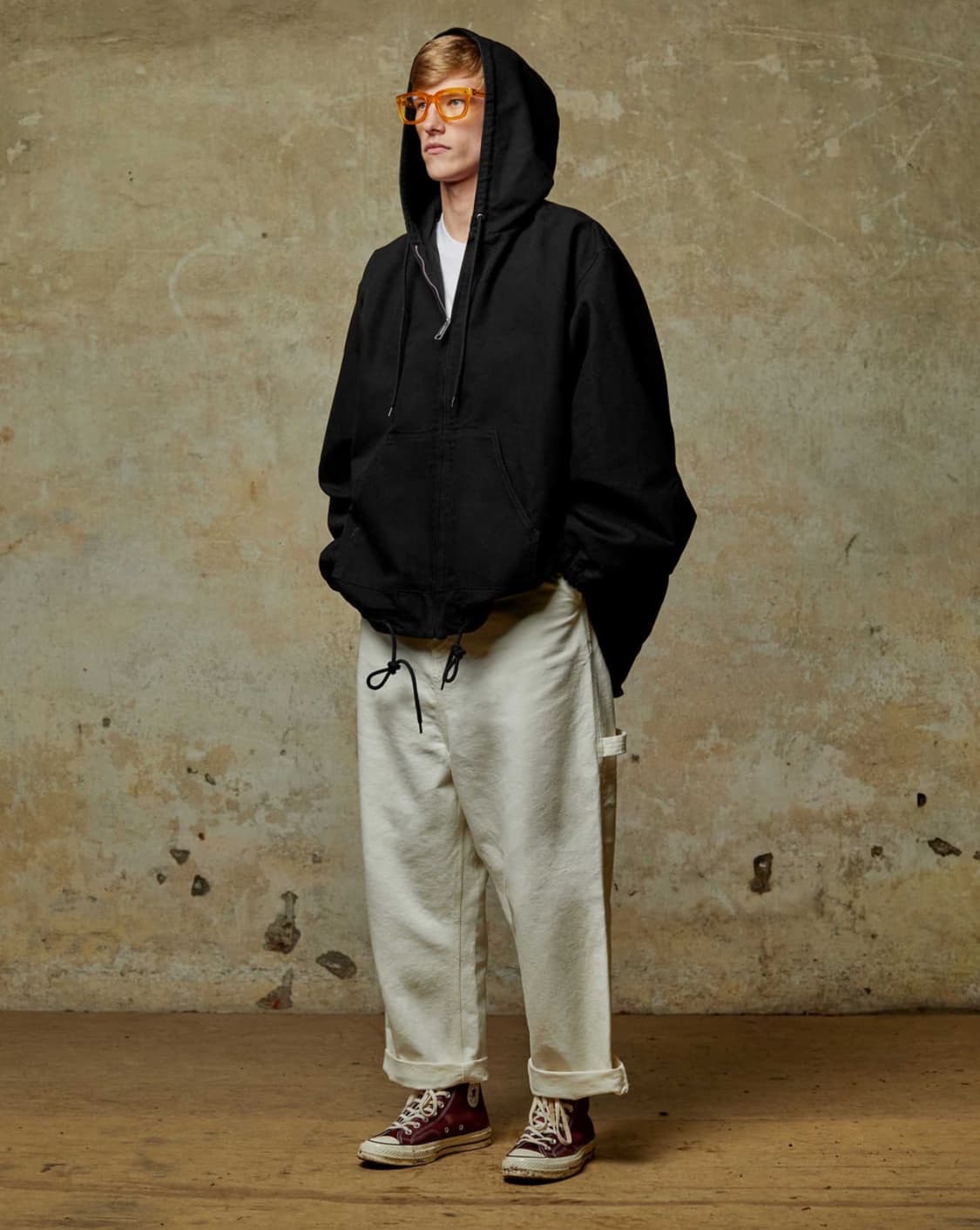 칼하트 투굿 콜라보 오버사이즈 후드집업 (L) 상품이미지5