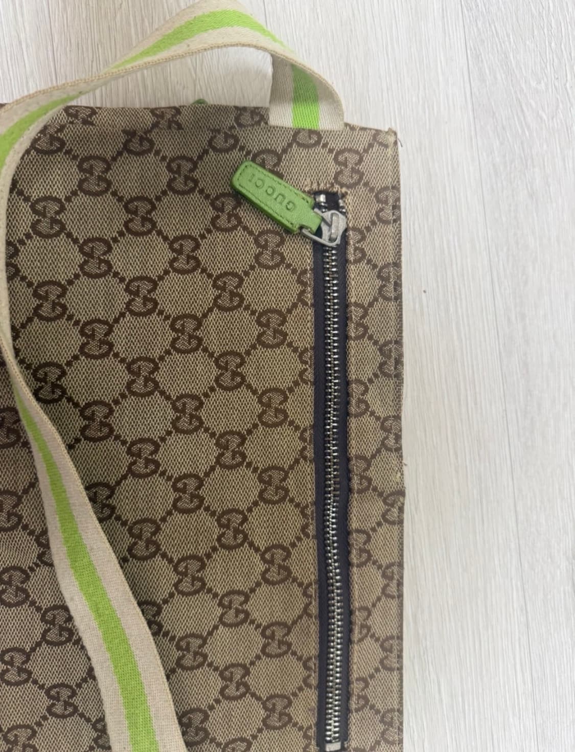 구찌 GG 캔버스 벨트백 힙색 가방 상품이미지6