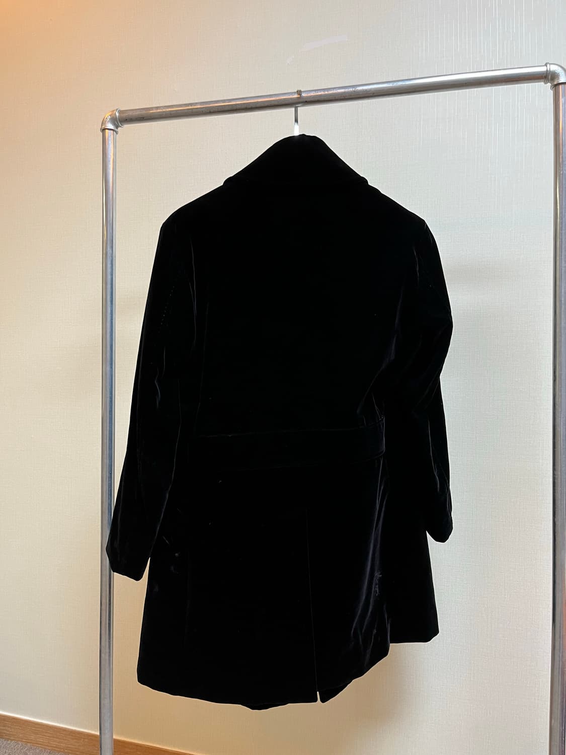 Burberry Black Label Velvet coat 상품이미지7