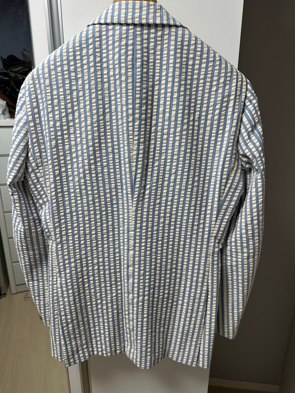 링자켓 시어서커 수트 50사이즈 상품이미지2