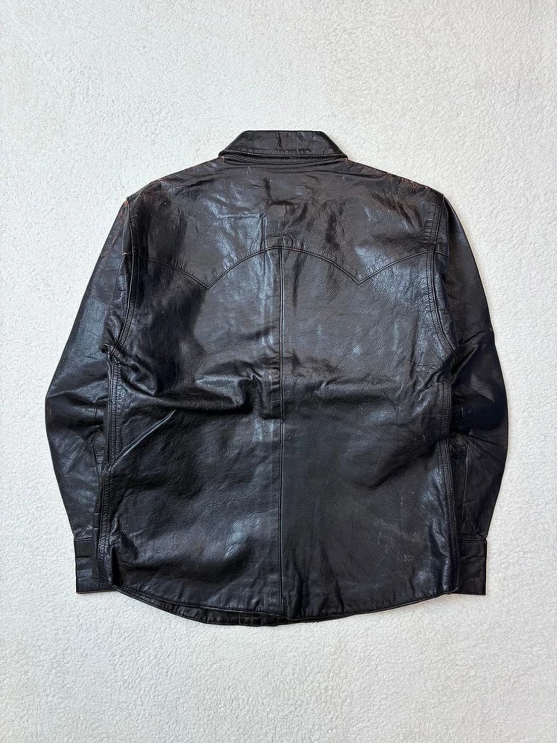 베르사체 90's OG 천연가죽 웨스턴 셔츠 자켓 PN5861 상품이미지6