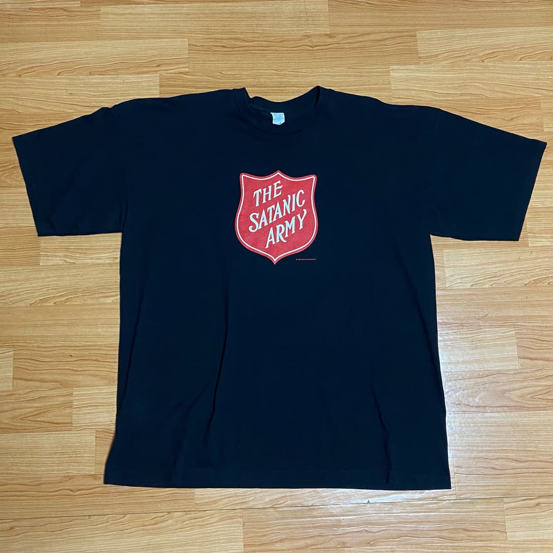 빈티지 90s 마릴린맨슨 사타닉아미 티셔츠 XXL 2XL 상품이미지1