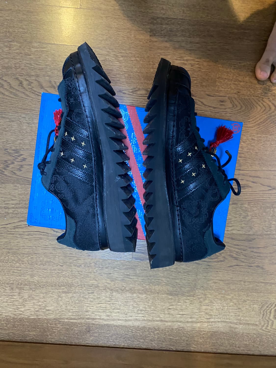 아디다스 클랏 슈퍼스타 코어 블랙 카본 290 상품이미지3