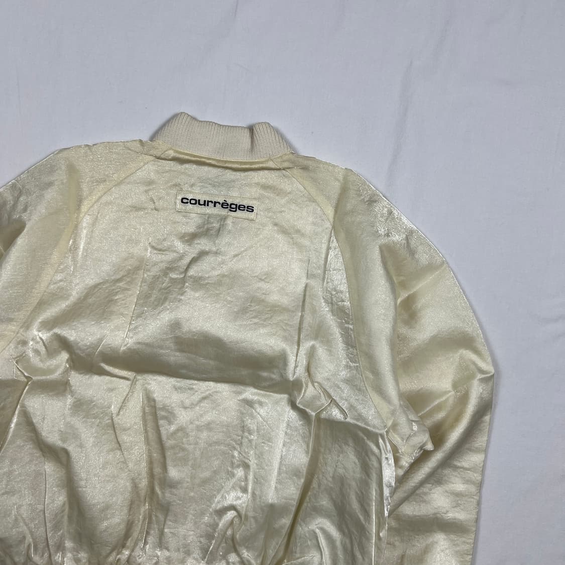 90‘s 꾸레주 courreges 블루종 자켓 상품이미지7