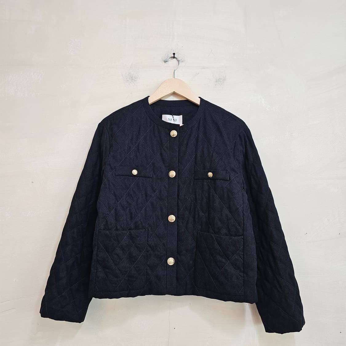 [SJSJ] 에스제이에스제이 퀼팅자켓 상품이미지1