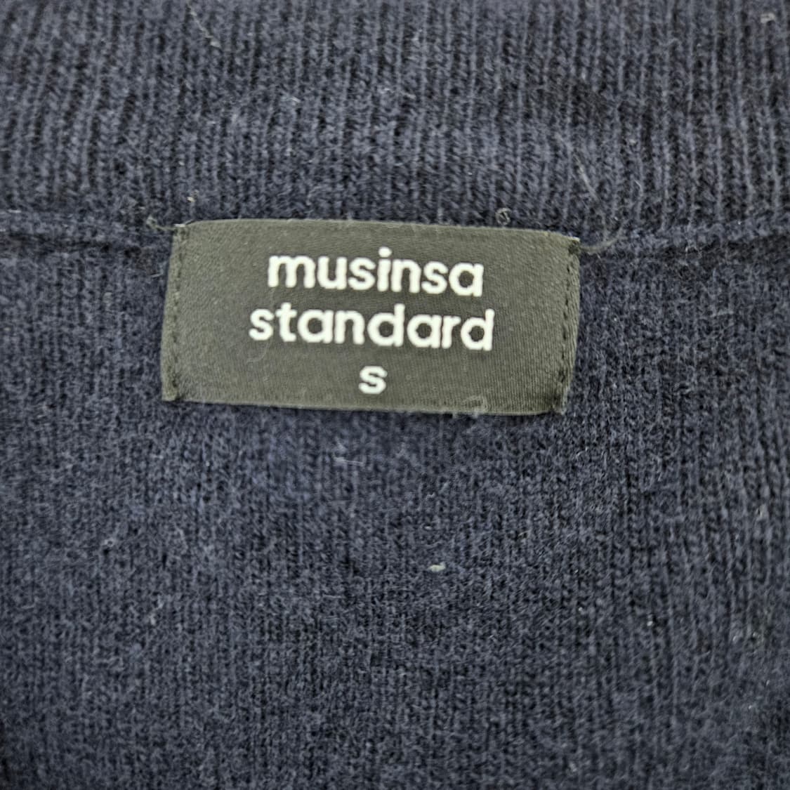 [S] 신형 무신사 울 니트 베스트 조끼 0116Y1 상품이미지3