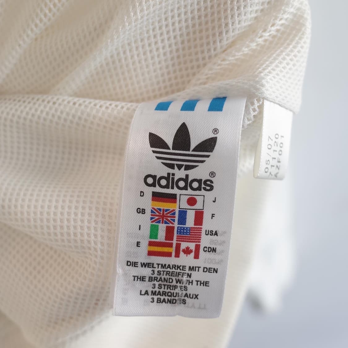 adidas 'RESPECT M.E' 코튼 블루종 상품이미지7