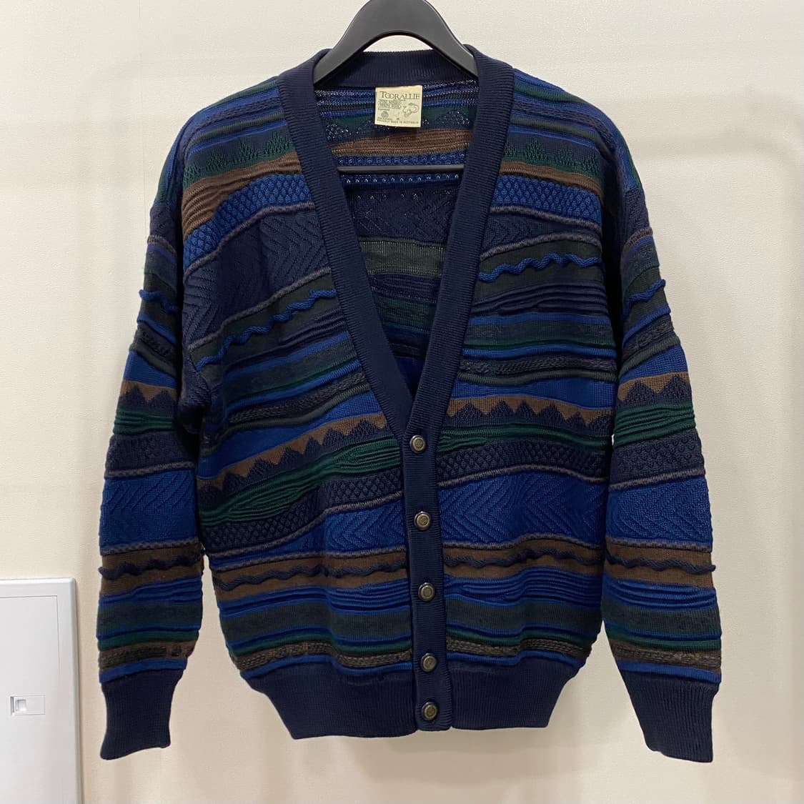 투랄리 오스트레일리아 퓨어 메리노울 케이블 가디건 상품이미지1