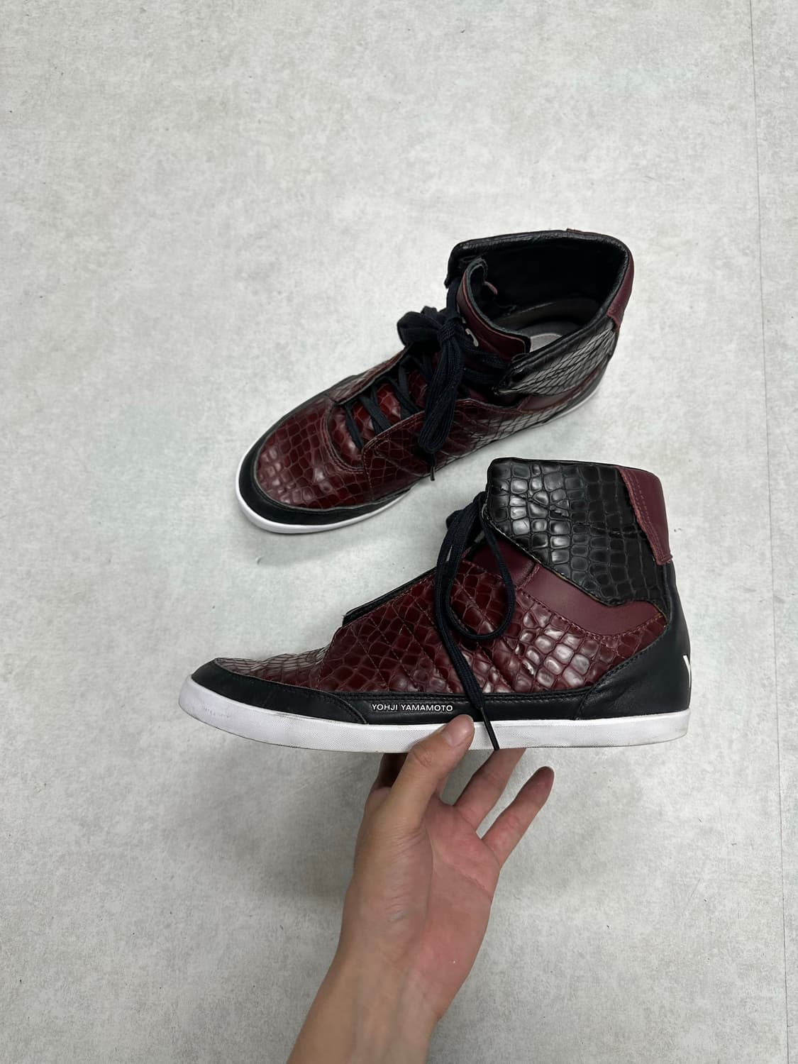 아디다스 Y-3 뱀피 하이탑 상품이미지1