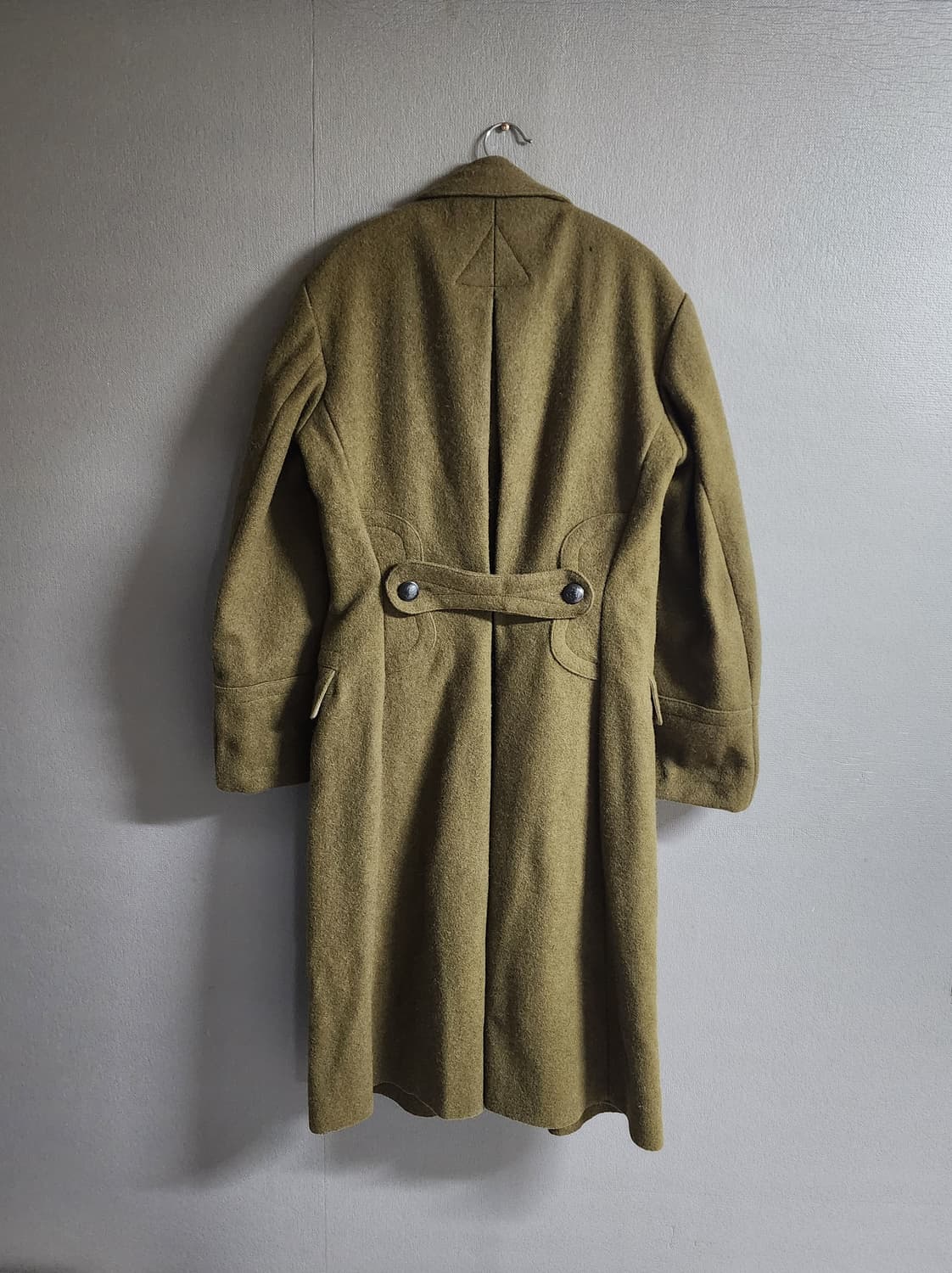 빈티지 루마니안 밀리터리  헤비 울 코트 상품이미지4
