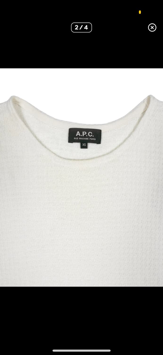 A.P.C 캐시미어 니트 상품이미지2