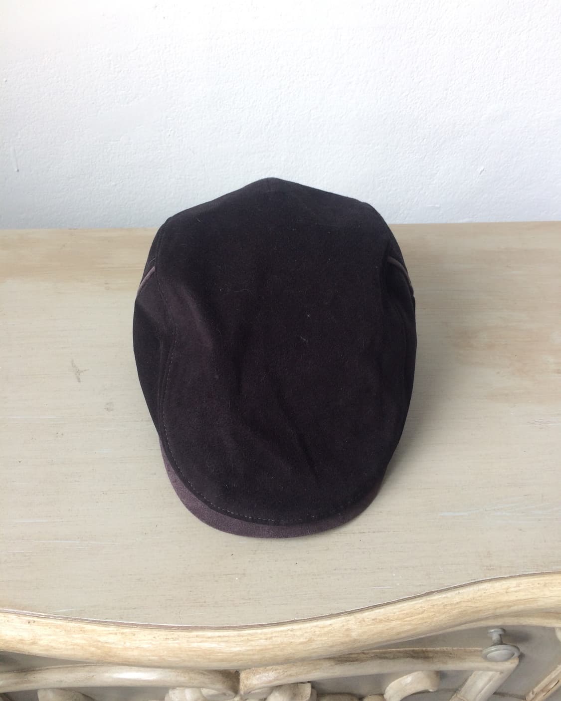 fake suede hunting cap 상품이미지2