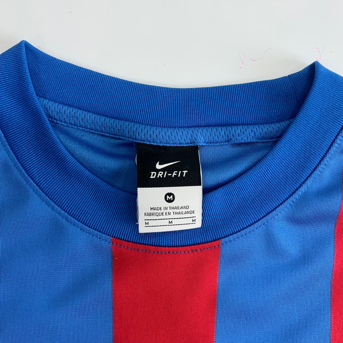 Nike 나이키 싸커 블루레드 배색 스트라이프 싸커져지 상품이미지5