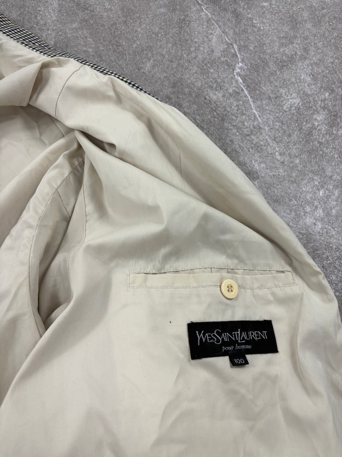 YSL 90's Vintage Jacket    상품이미지5