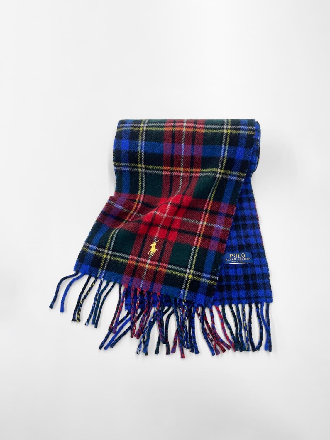 폴로 랄프로렌 리버시블 타탄 체크 머플러 상품이미지3